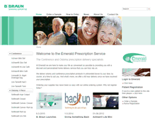 Tablet Screenshot of bbraun-emerald.co.uk